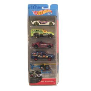 Hot Wheels Fast Responders 5 pack